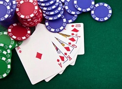 poker argent reel