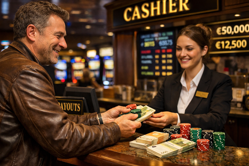 Les limites de retrait dans les casinos terrestres